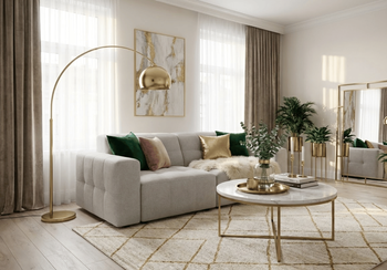 Sofa 204x102x70 cm Bergi