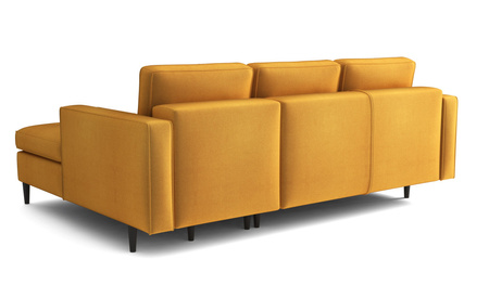 Ecksofa mit Schlaffunktion und Bettkasten, L-form 246x172x101 cm Sevilla