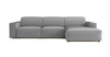 Ecksofa L-form, 3-Sitzer 284x102x70cm Lucas