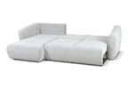 Ecksofa mit Schlaffunktion und Bettkasten, L-form 255x165x91 cm Lola