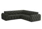 Ecksofa 254x254x80 cm Stil Chesterfield Candi