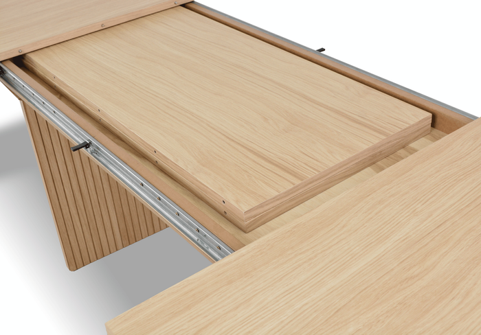 Tisch, Esstisch Auf Gerillten Beinen T71