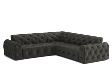 Ecksofa 254x254x80 cm Stil Chesterfield Candi