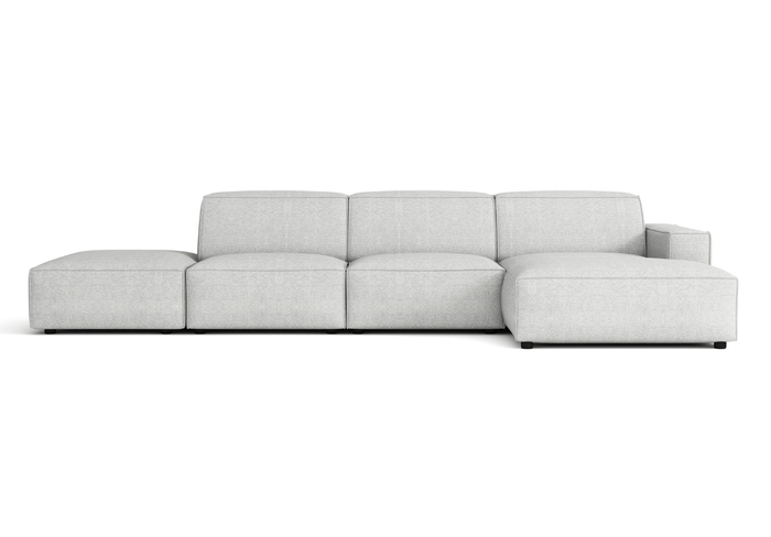 Ecksofa Rechts 4 Teile 341x102x70cm Lucas 