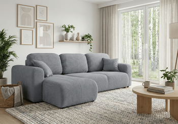 Ecksofa mit Schlaffunktion UNO 245 × 148 cm