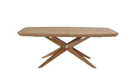 Ausziehbarer Eichentisch 110 cm x 200–300 cm, Modell T78