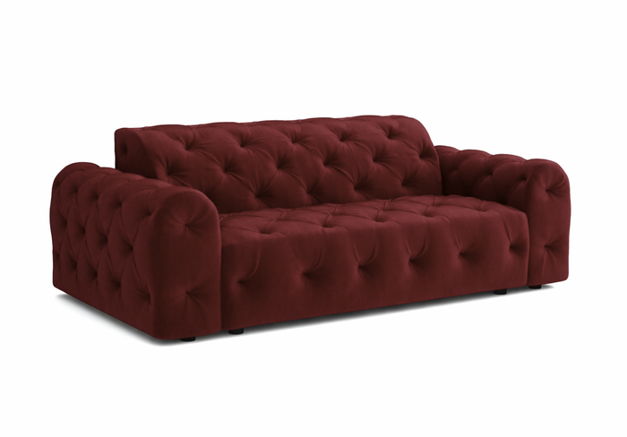 4-Sitzer-Sofa mit eleganter Steppung CANDY 255 × 107 cm
