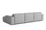 Couch U-form, Ecksofa Lucas 284x166x70 cm