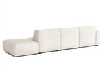 Modulare Ecksofa L-form  Bergi 341x166x70 cm