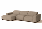 Ecksofa L-form, 3-Sitzer 284x102x70cm Lucas