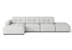 5-Sitzer-Ecksofa mit Ottomane BERGO 341 × 166 cm