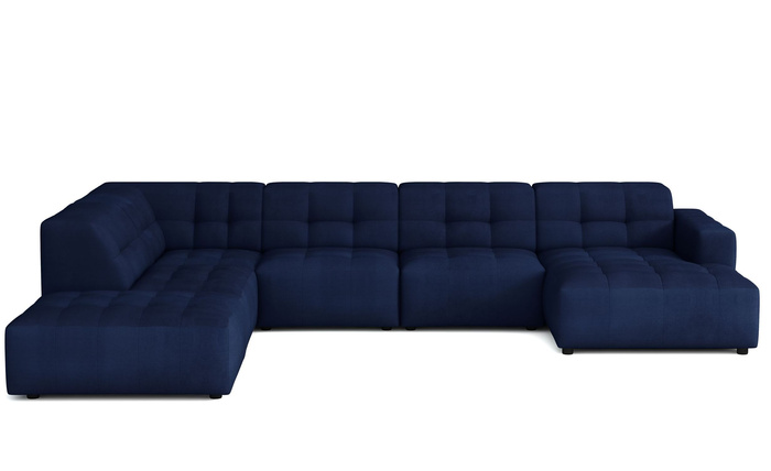 Ecksofa U-form links 364x262x70 cm modular Sofa Bergi