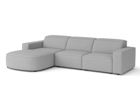 Ecksofa L-form, 3-Sitzer 284x102x70cm Lucas