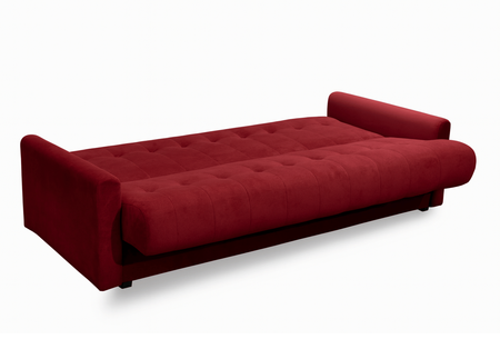 Sofa mit Schlaffunktion, Bettcouch, Schlafsofa mit Bettkasten Marion 205x85x87 cm