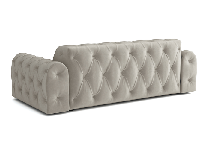 4-Sitzer-Sofa mit eleganter Steppung CANDY 255 × 107 cm