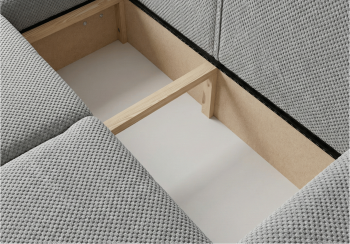 Ecksofa mit Schlaffunktion UNO 245 × 148 cm