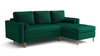 Ecksofa L-Form mit Schlaffunktion und Bettkasten 240x175x96 cm Moris 