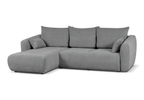 Ecksofa mit Schlaffunktion und Bettkasten, L-form 255x165x91 cm Lola
