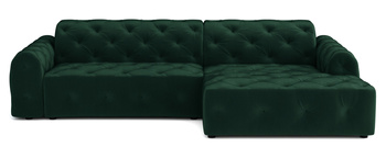 Ecksofa L-form 260x170x80 cm Chesterfield Candi