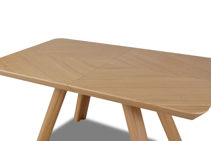 Holztisch Mateusz, rechteckig, ausziehbar, 100 cm x 180–380 cm, Modell T75