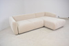 Ecksofa mit Schlaffunktion und Bettkasten, L-form 255x165x91 cm Lola