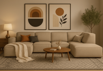 Ecksofa 5 Teile Links 364x166x70 cm Lucas