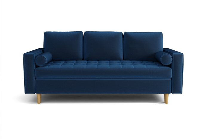 Schlafsofa mit Bettkasten 225 x 100 x 96 cm Moris