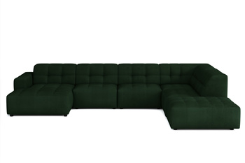 Ecksofa U-form links 364x262x70 cm modular Sofa Bergi