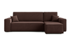 Ecksofa mit Schlaffunktion und Bettkasten L-form 244x142x80 cm Denis 