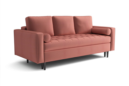 Schlafsofa mit Bettkasten 225 x 100 x 96 cm Moris 