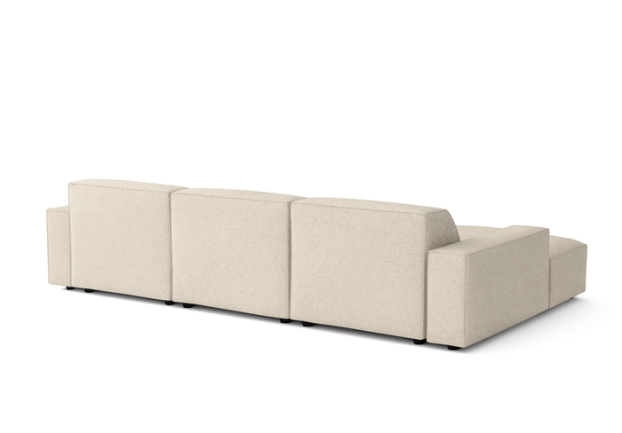Ecksofa L-form, 3-Sitzer 284x102x70cm Lucas