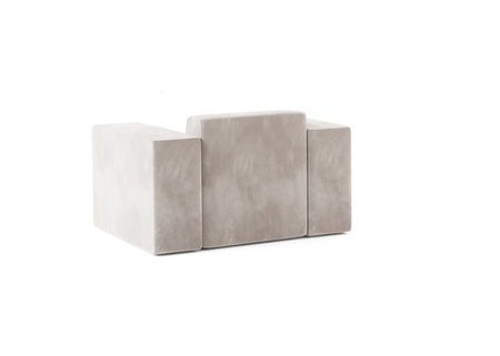 Sessel Komfortabler Sessel für das Wohnzimmer - Lesesessel - Polstersessel im Lounge-Stil - Sessel Schlazfzimmer CARA braun