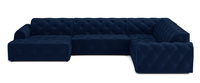 Ecksofa U-form, Stil Chesterfield 334x254x80 cm Candi