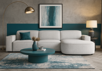 Ecksofa L-form, 3-Sitzer 284x102x70cm Lucas