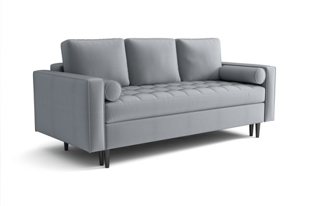 Schlafsofa mit Bettkasten 225 x 100 x 96 cm Moris 