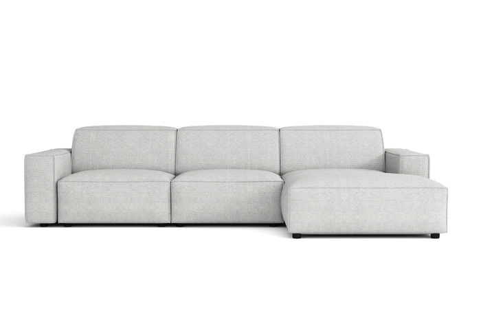 Ecksofa L-form, 3-Sitzer 284x102x70cm Lucas
