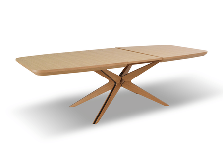 Ausziehbarer Eichentisch 110 cm x 200–300 cm, Modell T78