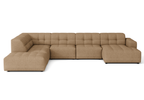 Ecksofa U-form links 364x262x70 cm modular Sofa Bergi 