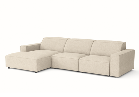 Ecksofa L-form, 3-Sitzer 284x102x70cm Lucas