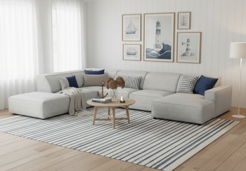 Ecksofa 5 Teile Links 364x166x70 cm Lucas