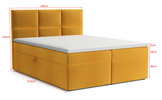 Boxspringbett mit Topper und 2 Bettkasten, Polsterbett, Doppelbett Sion