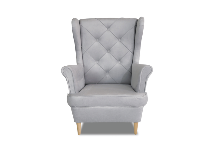 Rio gesteppter Sessel im skandinavischen Stil