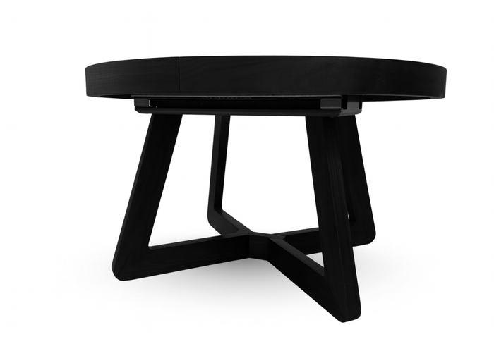 Runder Tisch, Esstisch, Holztisch T40 130-230 cm