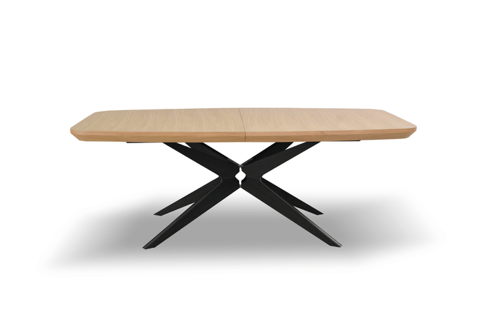 Ausziehbarer Eichentisch 110 cm x 200–300 cm, Modell T78