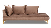 Chaiselongue modern mit Falten 213x98x85 cm Moriss