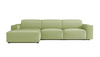 Ecksofa L-form, 3-Sitzer 284x102x70cm Lucas