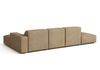 Ecksofa Rechts 4 Teile 341x102x70cm Lucas 