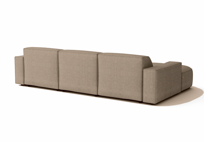 Ecksofa L-form, 3-Sitzer 284x102x70cm Lucas