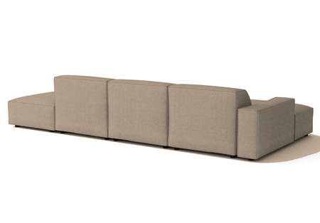 Ecksofa Rechts 4 Teile 341x102x70cm Lucas 