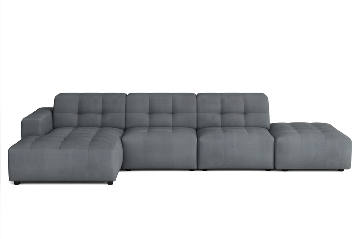 Modulare Ecksofa L-form Bergi 341x166x70 cm